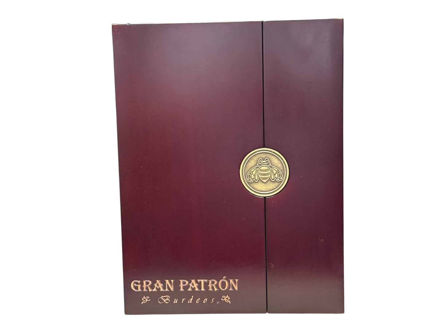 Gran Patron Burdeos Wooden Box Only Collectible Empty No Bottle