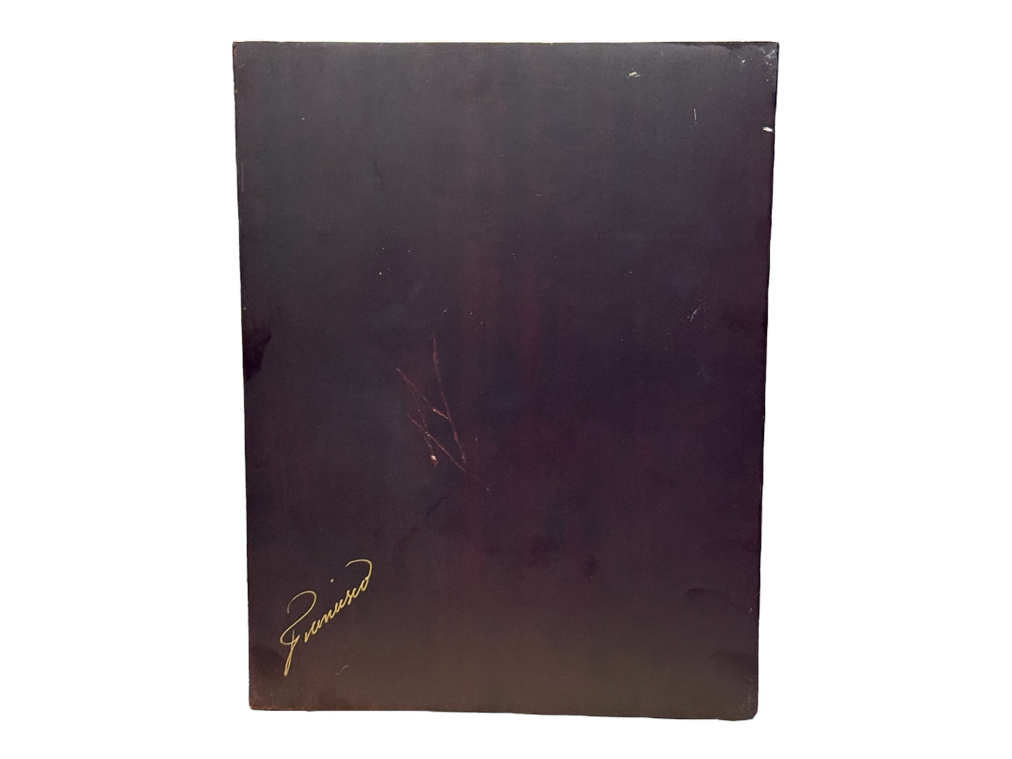 Gran Patron Burdeos Wooden Box Only Collectible Empty No Bottle