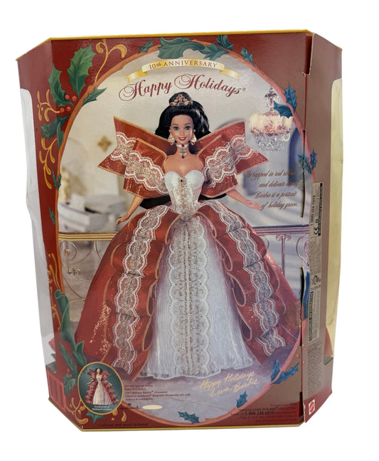 Barbie 1997 Blonde (RARE) Happy Holidays Doll Special Ed Mattel 17832 *Box Damage