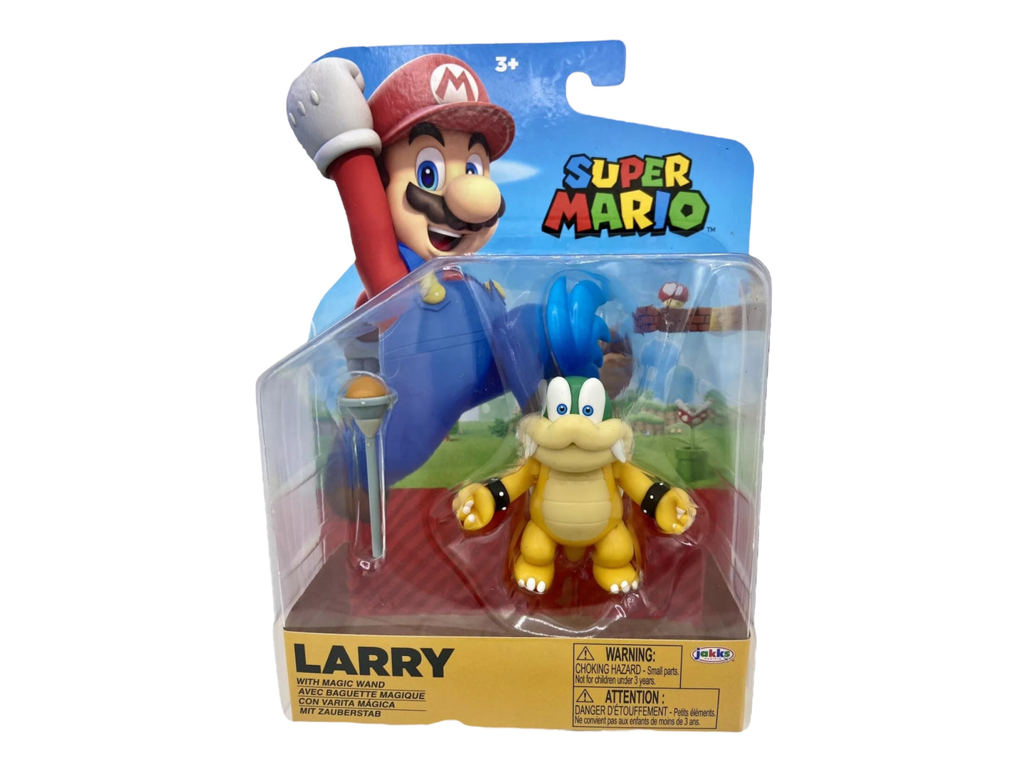 World of Nintendo Mario LARRY WITH MAGIC WAND 2023Jakks 40872 4-Inch Mini-Figure