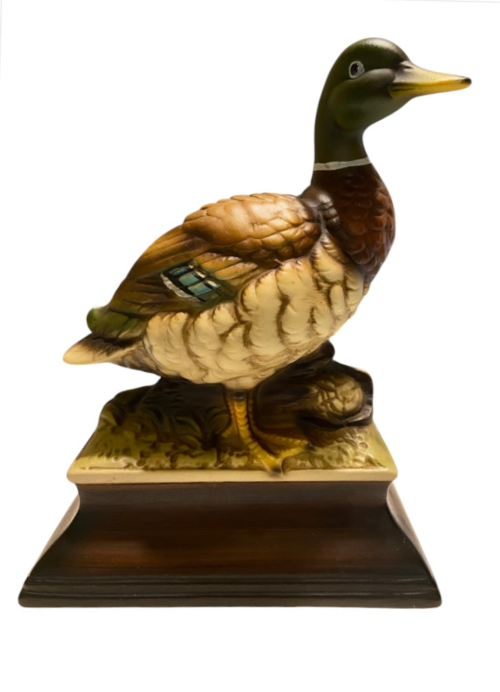 Mallard Duck Handcrafted Porcelain Figure Japan Vintage