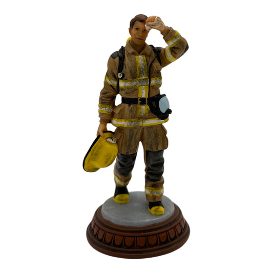 Red Hats of Courage "It’s A Hot One" Firefighter  Figure 4/0691 Vanmark RETIRED