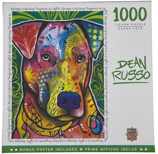 MasterPieces Always Watching 1000 Piece Jigsaw Puzzle By Dean Russo New Sealed