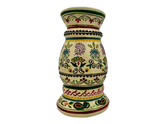 Bohemian Cost Plus Pillar Candle Holder From India...8.5 “
