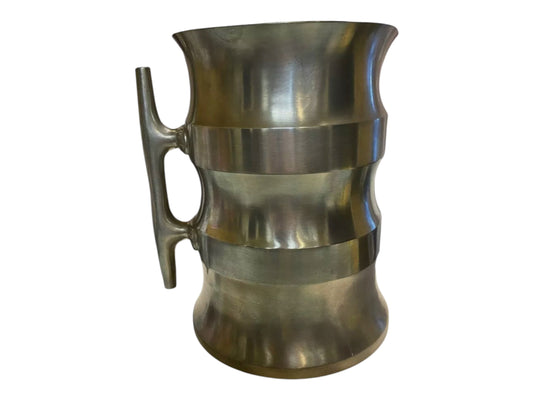 Newburyport Pewter Towle Sailor's Cleat Tankard Stein 8” pitcher Vintage READ