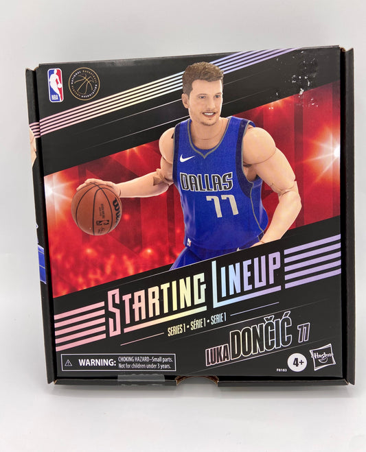 NBA Dallas Mavericks Starting Lineup Luka Doncic 6 Inch Action Figure Series 1